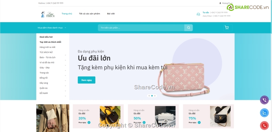 Website bán hàng thương mại điện tử,Website bán hàng,quản lý bán hàng,quản lý đơn hàng,website bán hàng,hệ thống bán hàng online
